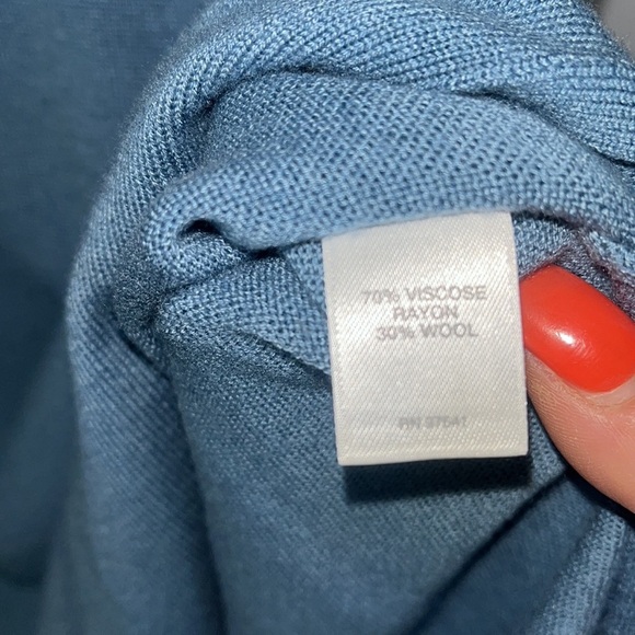 J. Jill popover tunic side slits long sleeve Sz XS - Picture 11 of 12